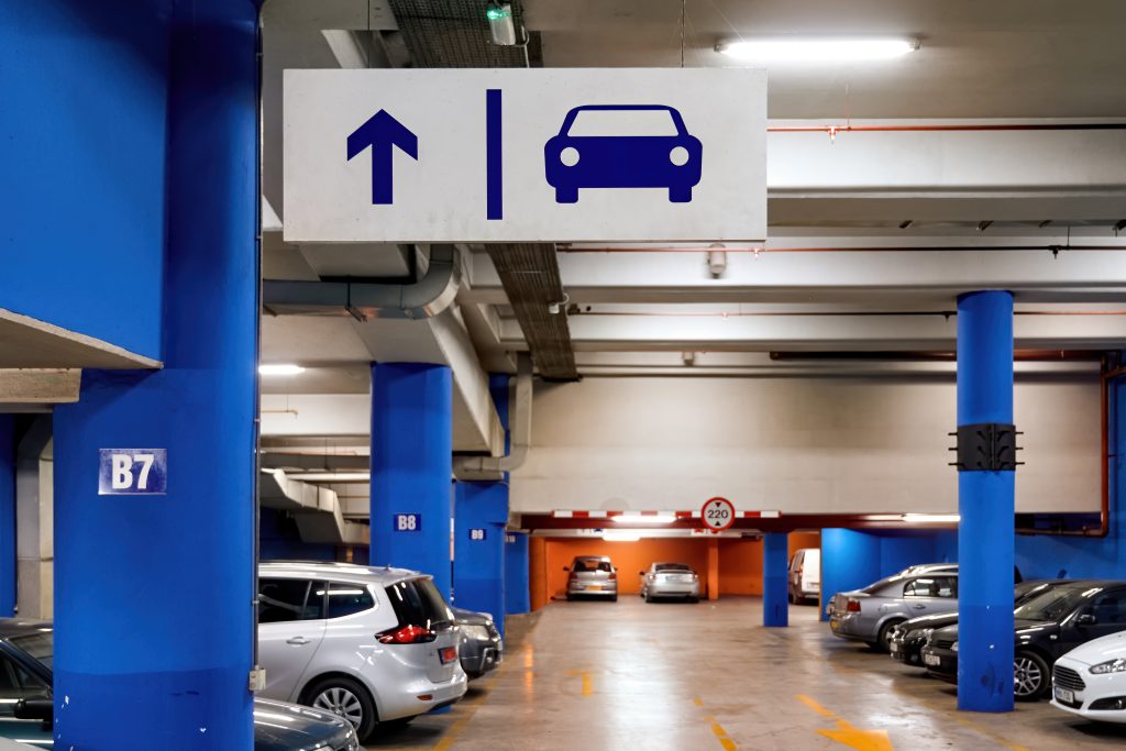 Parking in Nicosia, Cyprus